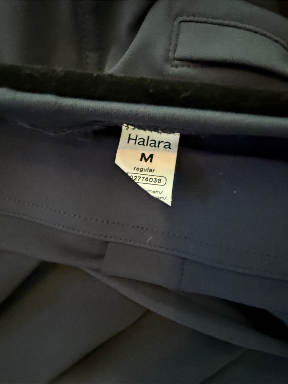 HALARA Dark Blue Boot Cut Dress Pants - Picture 4 of 4